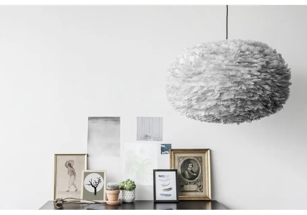 Jasnoszary abażur ø 75 cm Eos XL – UMAGE