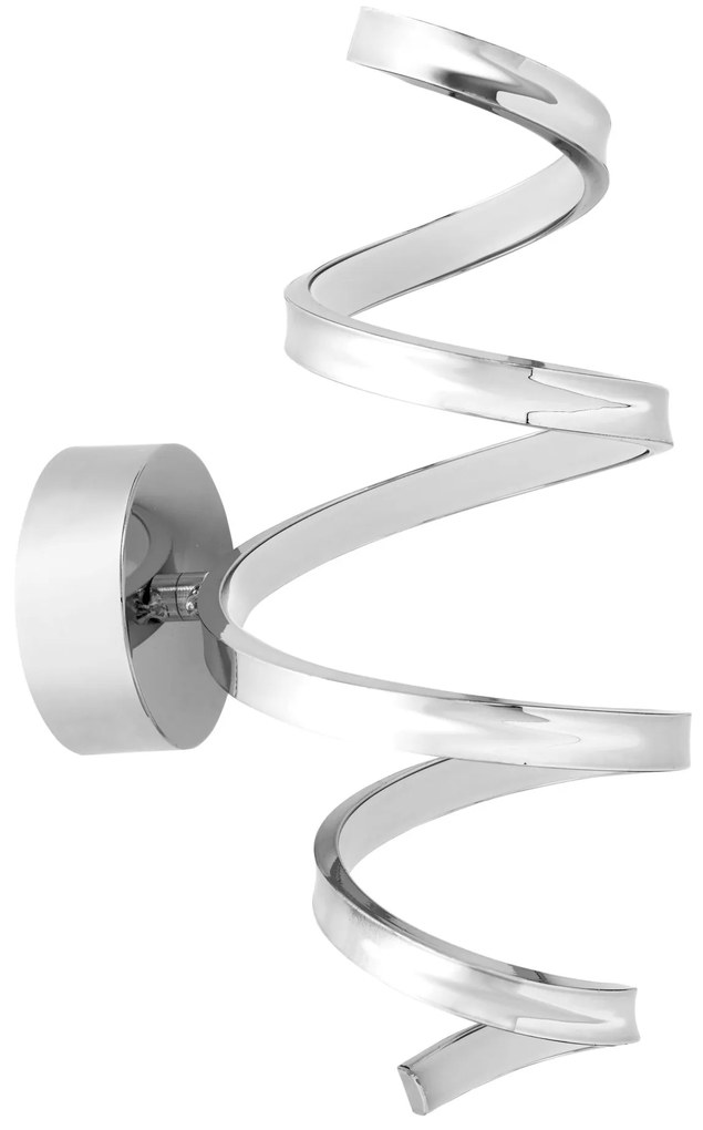 LAMPA ŚCIENNA KINKIET LED SPRING APP828-W CHROME