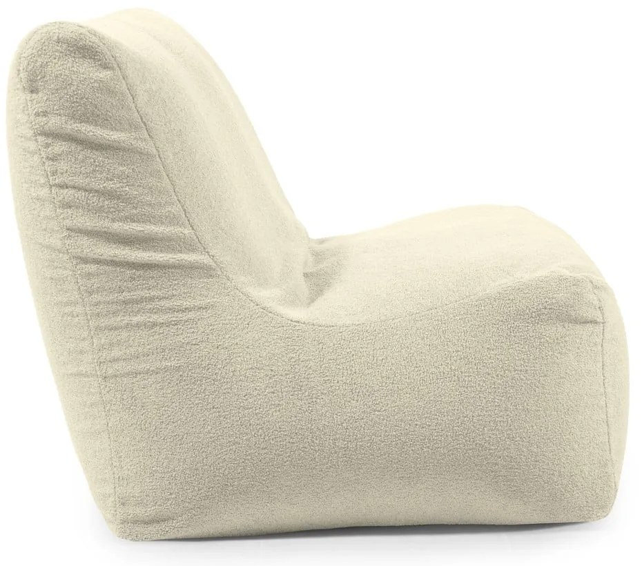 Brązowy worek do siedzenia z materiału bouclé Seat 100 Lounge – SLOWDOWN