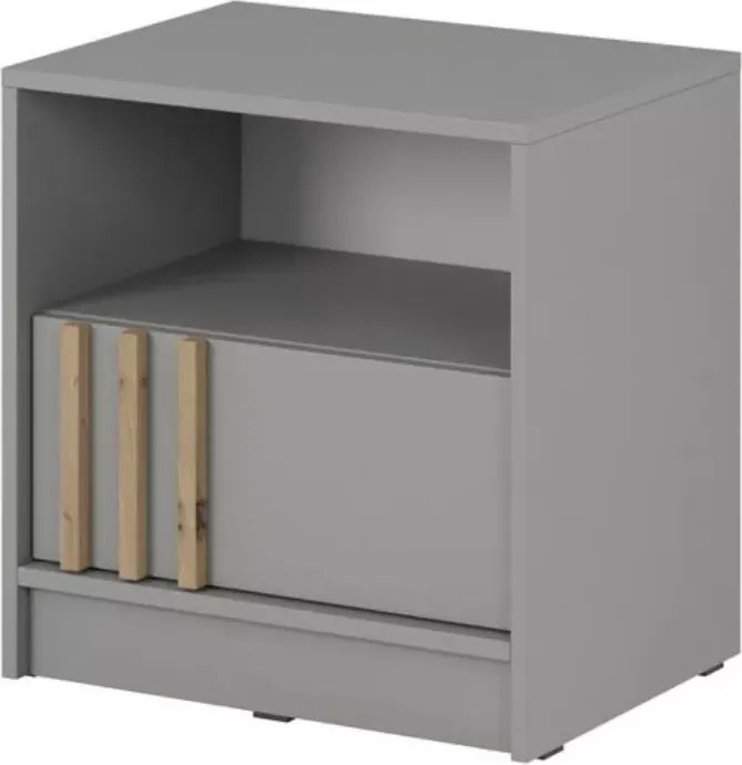 Szafka nocna stolik lamele Sophie szuflada 51cm