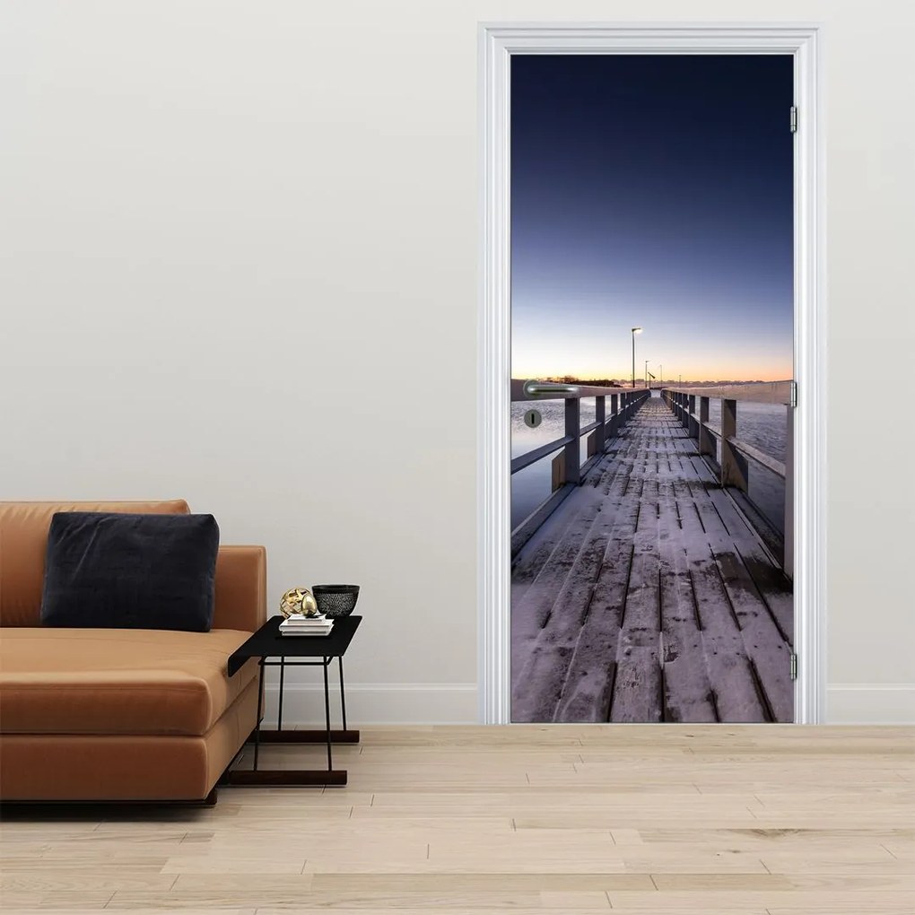 Fototapeta na drzwi - Na molo (95x205cm)