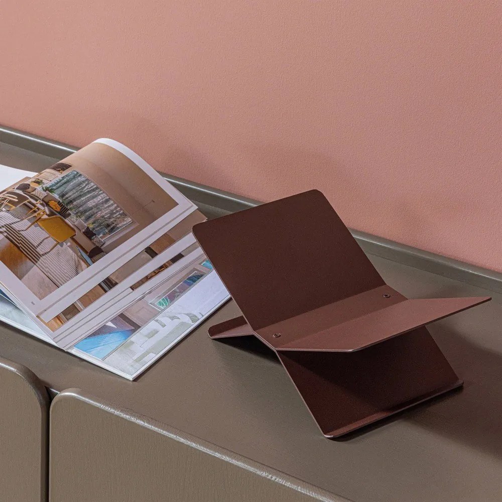 Metalowy stojak na książkę kucharską Brook – WOOOD