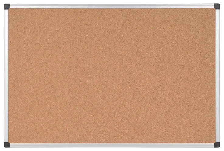 Tablica korkowa, 1200 x 900 mm, anodowana rama
