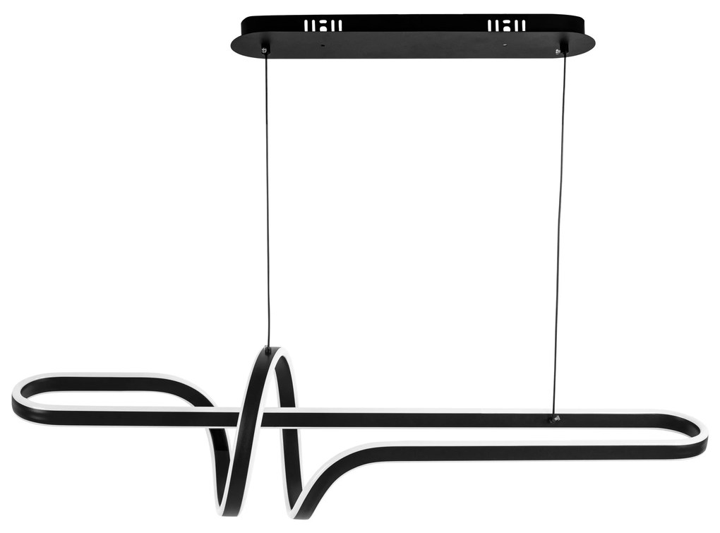 LAMPA WISZĄCA LED G038-CP CZARNA