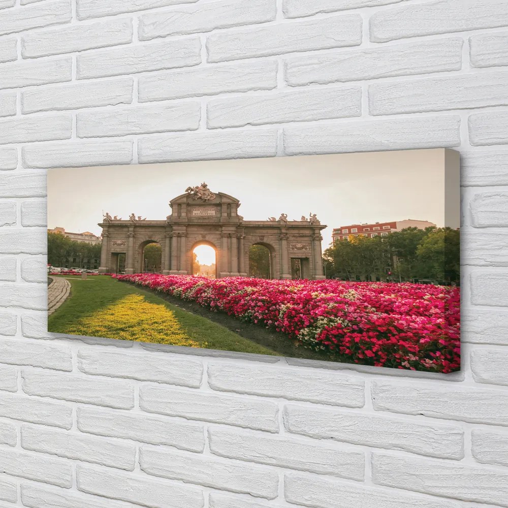 Obraz na płótnie Monumentalna Brama Alcala w Madrycie