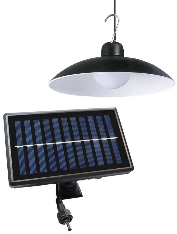 LED ściemnialna lampa solarna wisząca LED/6W/3,7V 800 mAh IP44 + DO