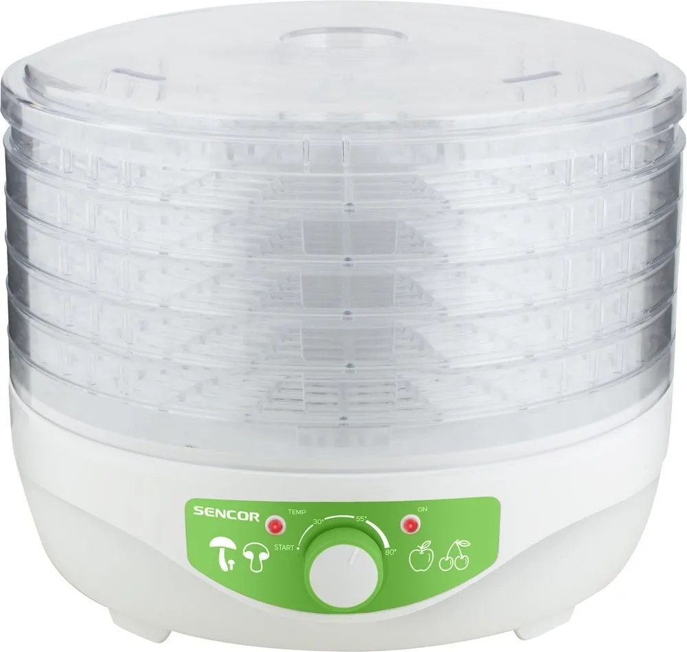 Sencor SFD 790WH suszarka do żywności z regulacją temperatury, biały