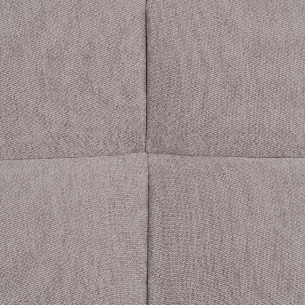 Jasnoszara rozkładana sofa z tkaniny szenilowej 178 cm – Ixia