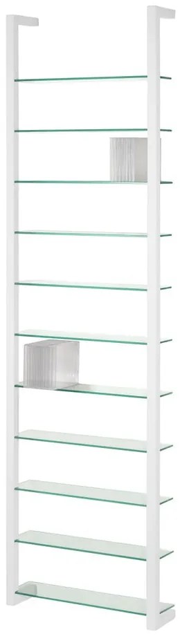 Biała metalowa półka 46 cm Cubic – Spinder Design