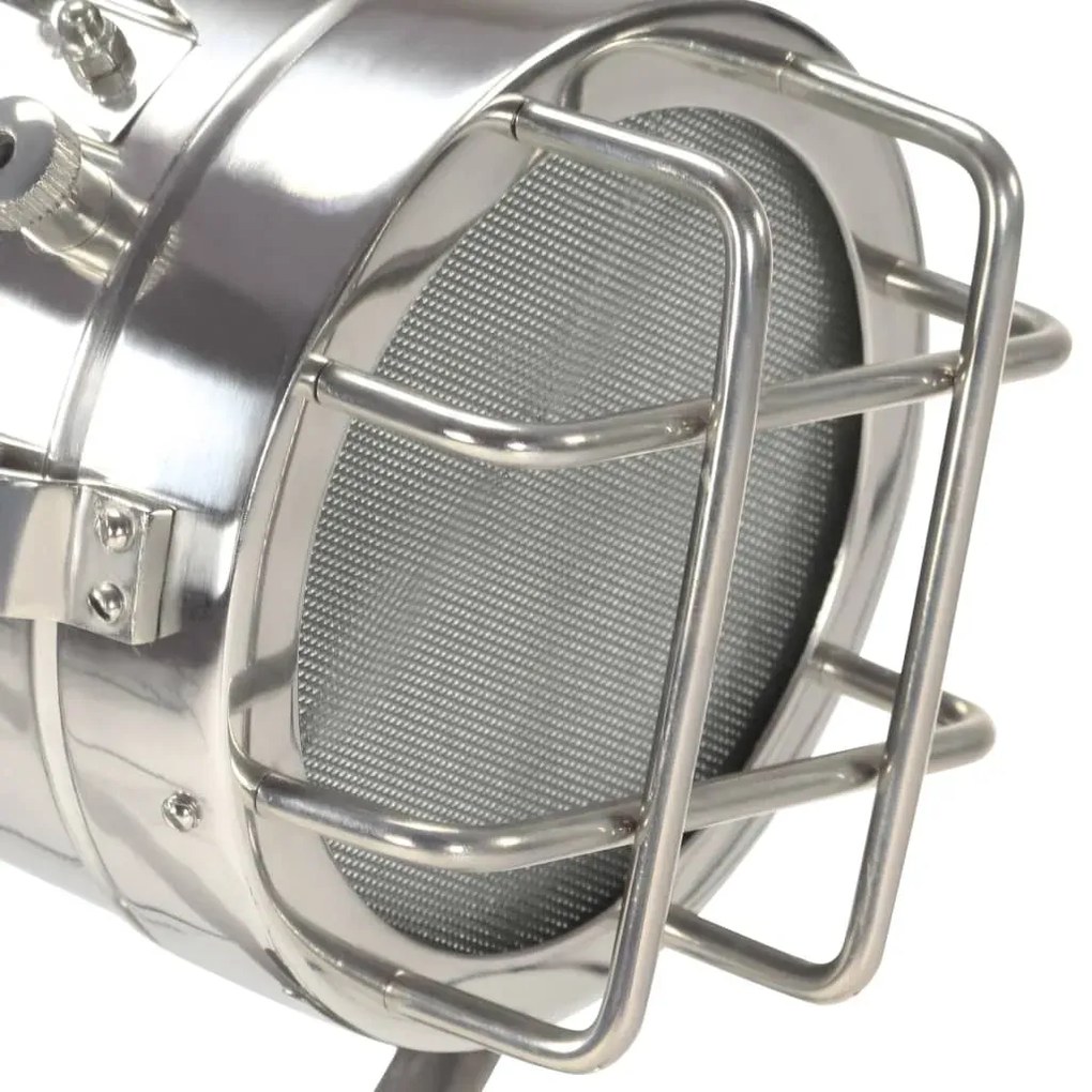 Czarna lampa stojąca retro drewniana EX191 C6-R26