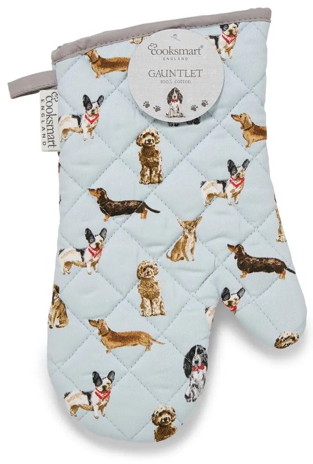 Bawełniana rękawica kuchenna Cooksmart ® Curious Dogs