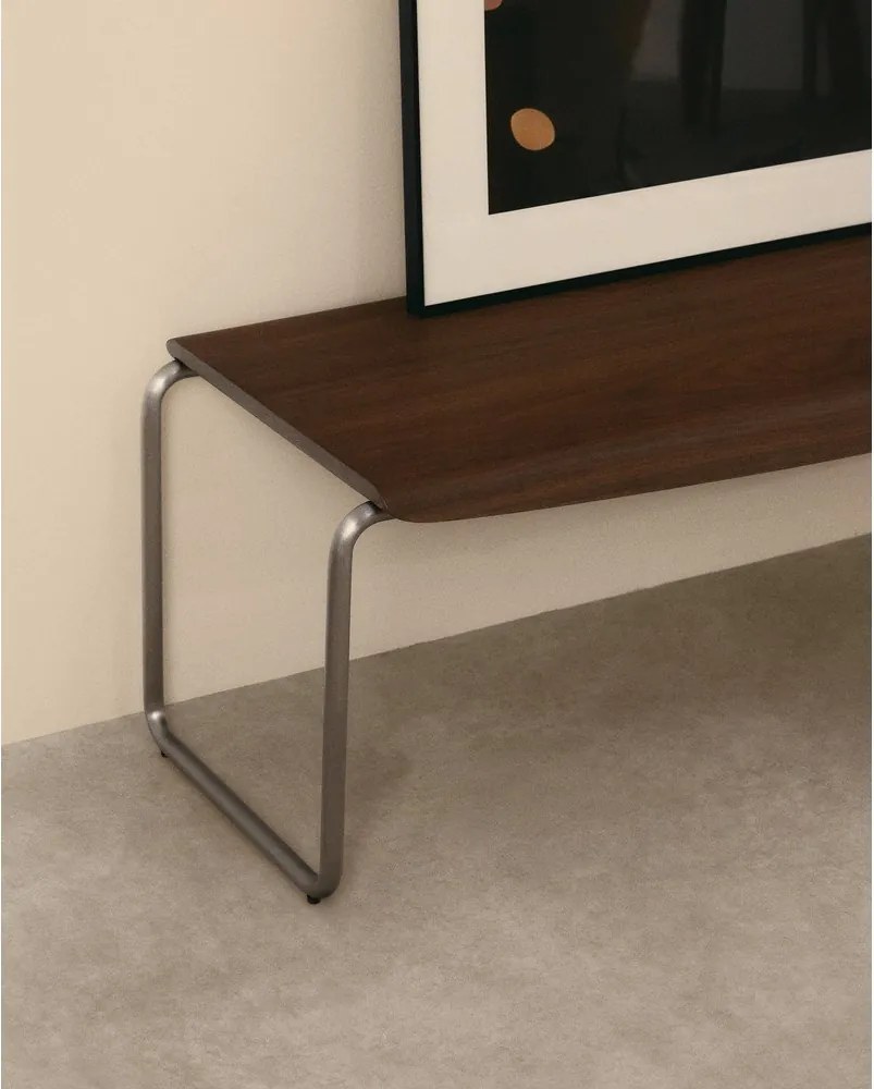 Brązowa ławka Tarsel – Kave Home