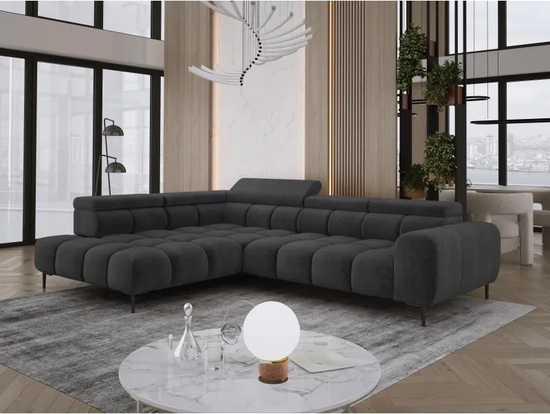 Narożnik PLAZA L Lewostronny w tkaninie EDEN 21 WERSAL