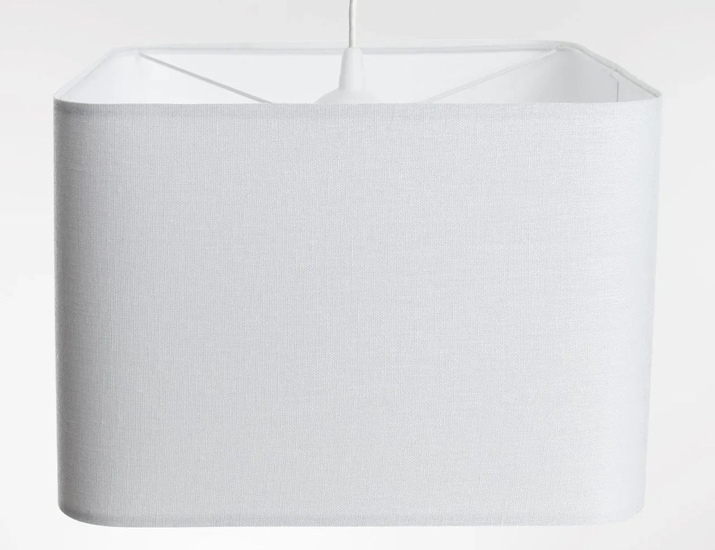 Lampa wisząca KWADRO LEN 008-40w20 biała BPS KONCEPT