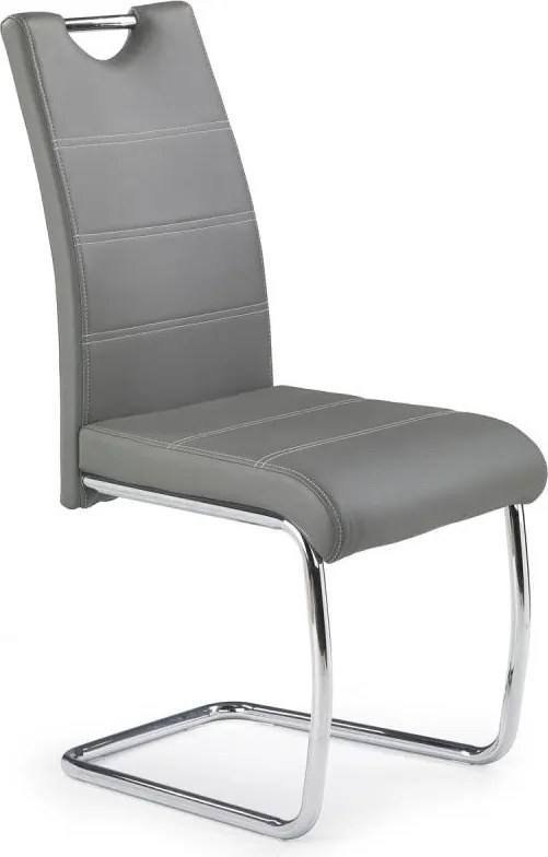Krzesło do jadalni SAFFON 1 szt. szare