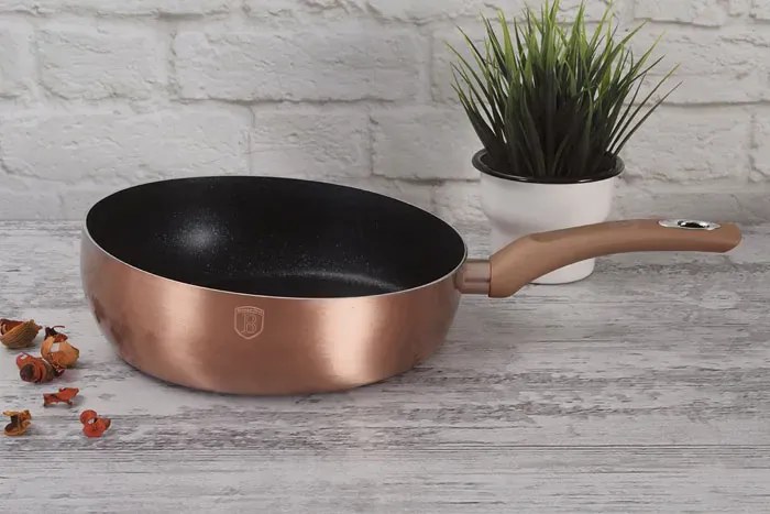 Głęboka patelnia typu wok 26cm - Swerik 5X