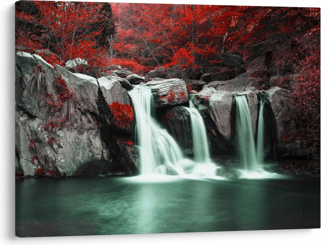 Obraz - Wodospady (70x50 cm)