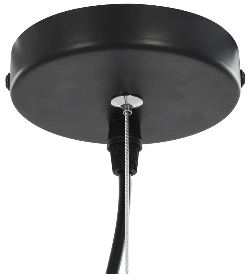 Czarno-złote lampy wiszące nad stół 2 sztuki - 4X EX105 H9-A34