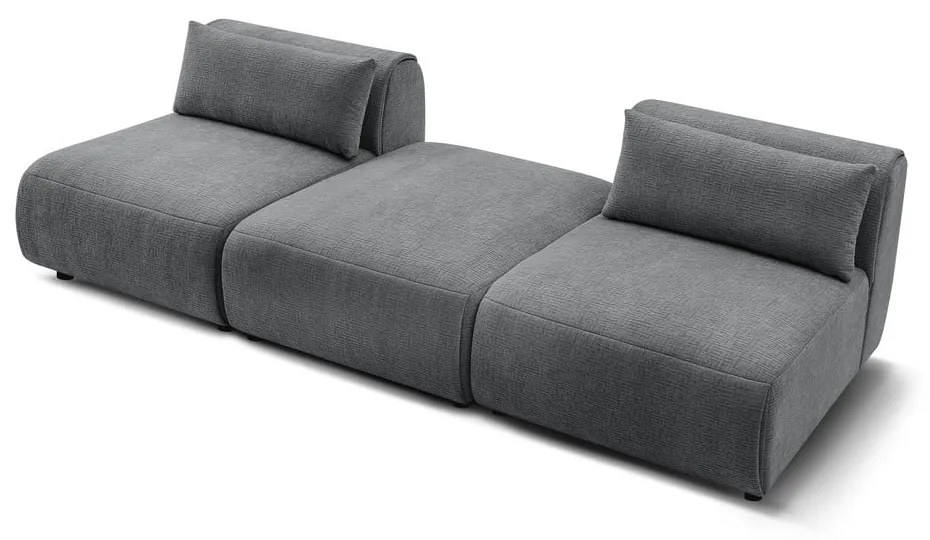 Szara sofa 283 cm Jeanne – Bobochic Paris