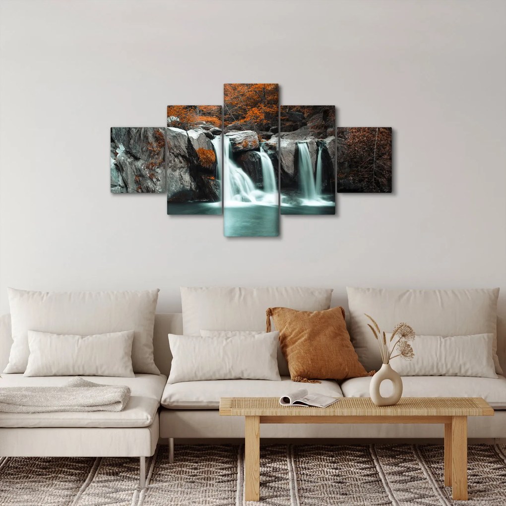 Obraz - Wodospady (125x70 cm)