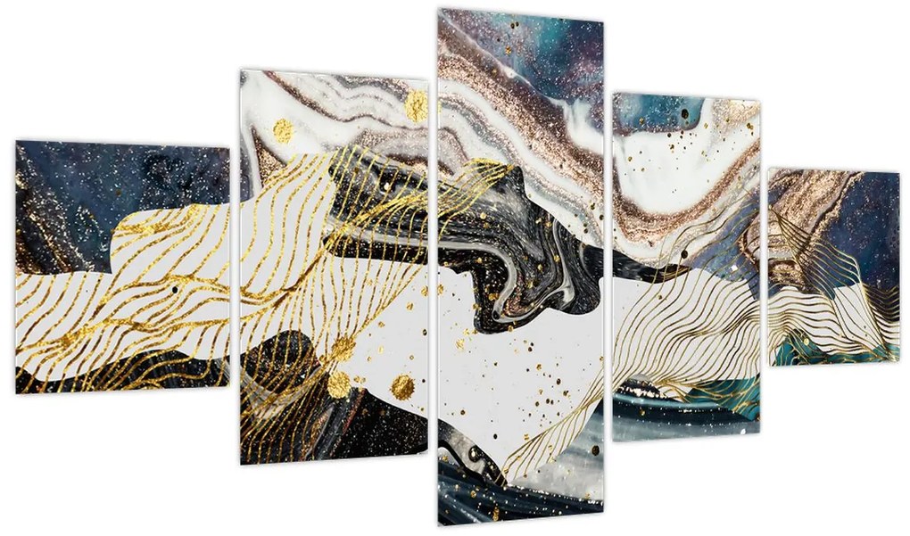 Obraz - Designerski marmur (125x70 cm)