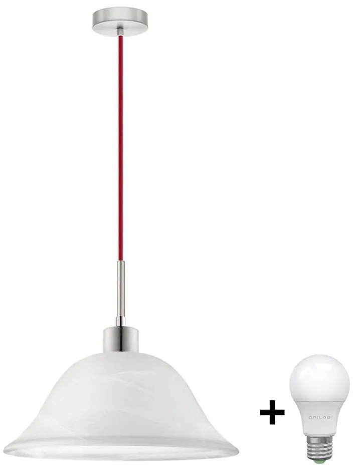 Lampa LED na lince 1xE27/60W/230V biała