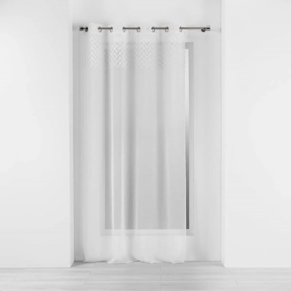 Firanka do salonu na przelotkach IZAORA, 140 x 240 cm