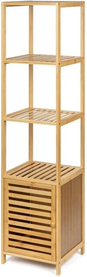 Bambusowy regał łazienkowy w naturalnym kolorze 35x140 cm Auren – Bonami Essentials