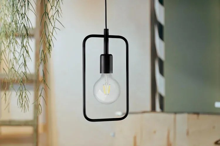 Loftowa lampa wisząca prostokąt - S083-Fosta