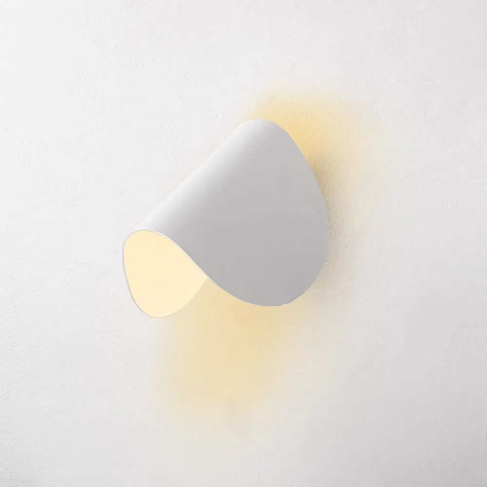 Biały kinkiet LED Heybe – Opviq lights