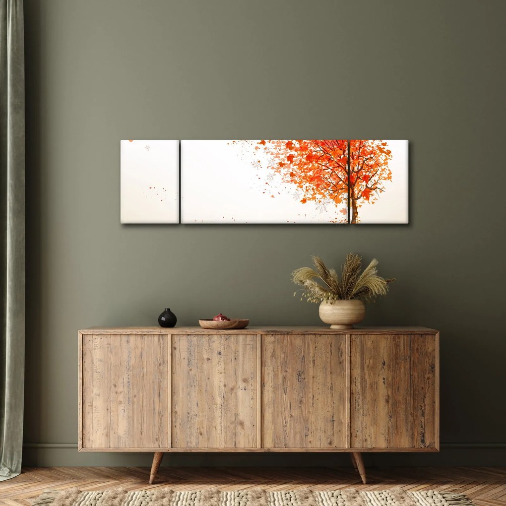 Obraz - Drzewo na wietrze (170x50 cm)