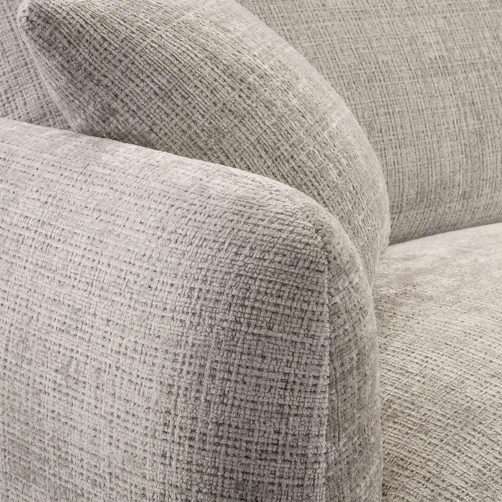 Sofa AMBELIA Dwuosobowa Beżowa Nowoczesna