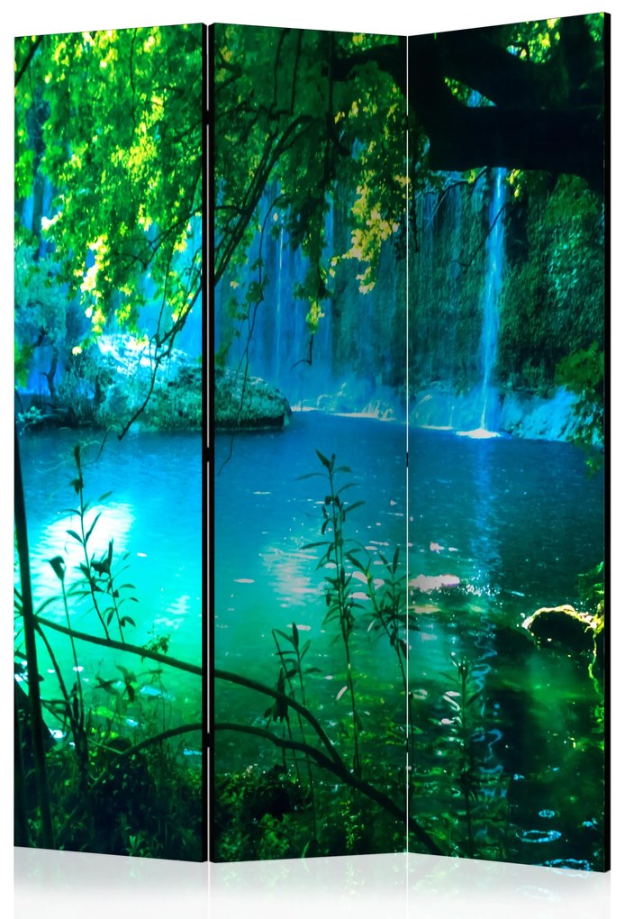 Parawan akustyczny Pejzaże 135x172 cm 3-częściowy zielony ARTGEIST B