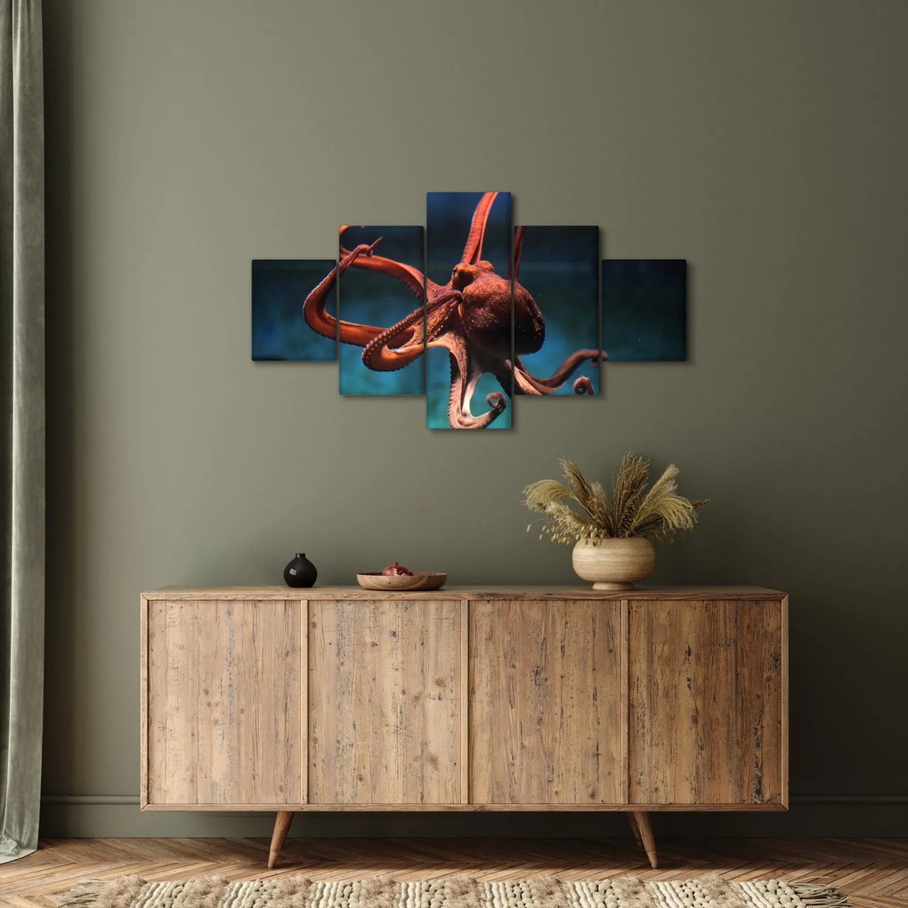 Obraz - Ośmiornica (125x70 cm)