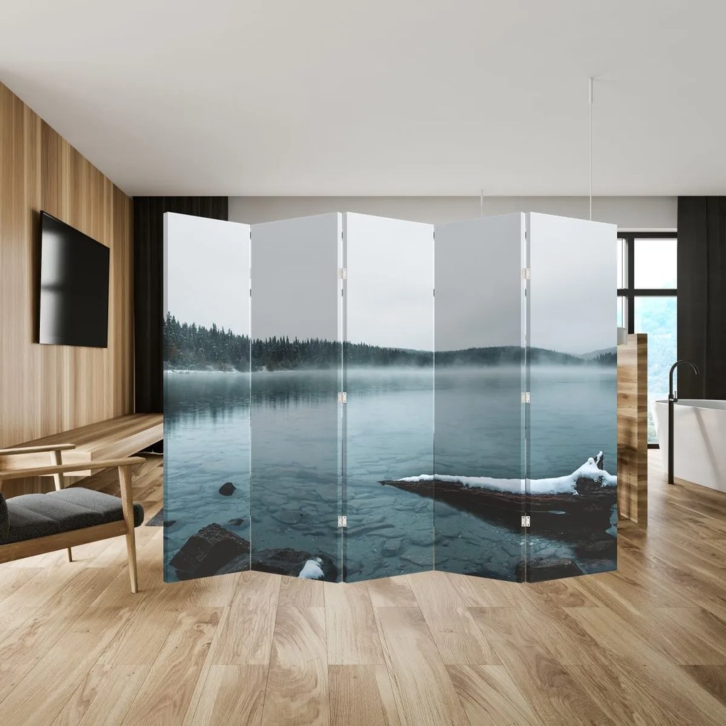 Parawan - Lodowe Jezioro Nordyckie (210x170 cm)