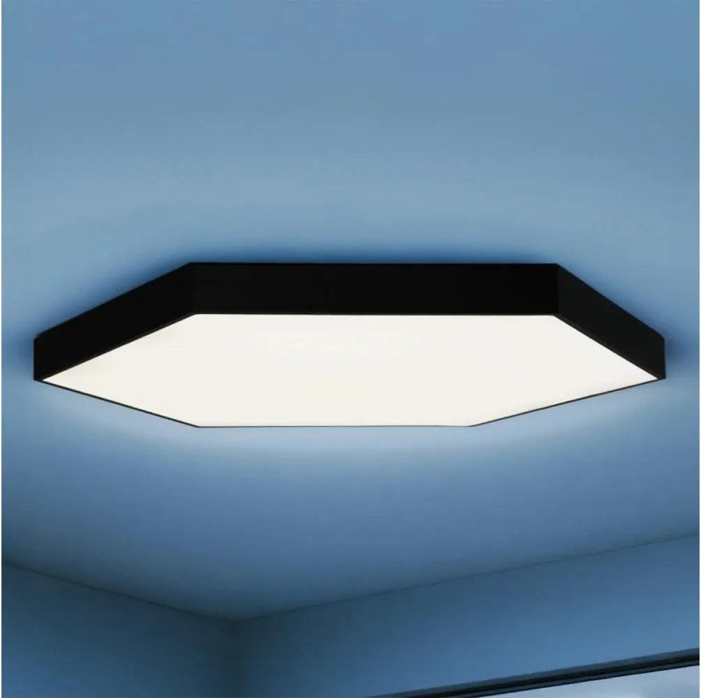 Oprawa sufitowa LED/240W/230V 3000/4000/6500K śr. 120 cm czarna