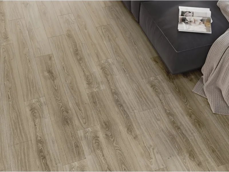Mexen Fort Valley próbka paneli winylowych SPC 6,5 mm, podkład IXPE 1,5 mm, 4 V-Fuga, Dąb - F1046-S