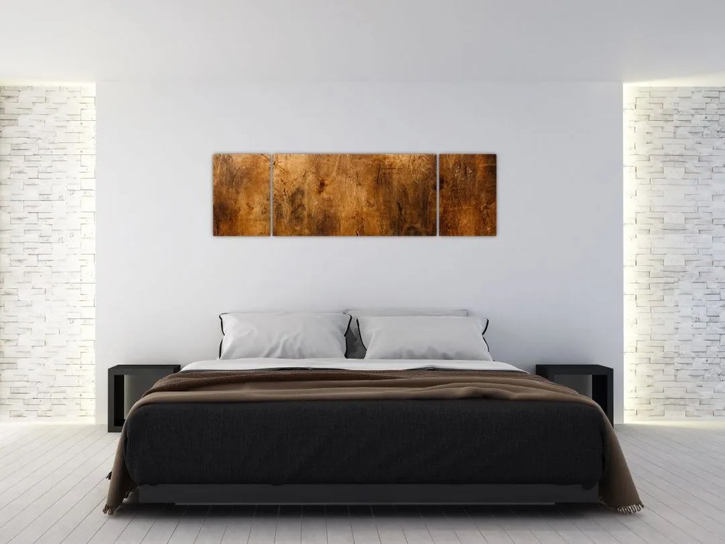 Obraz - Detal drewna (170x50 cm)
