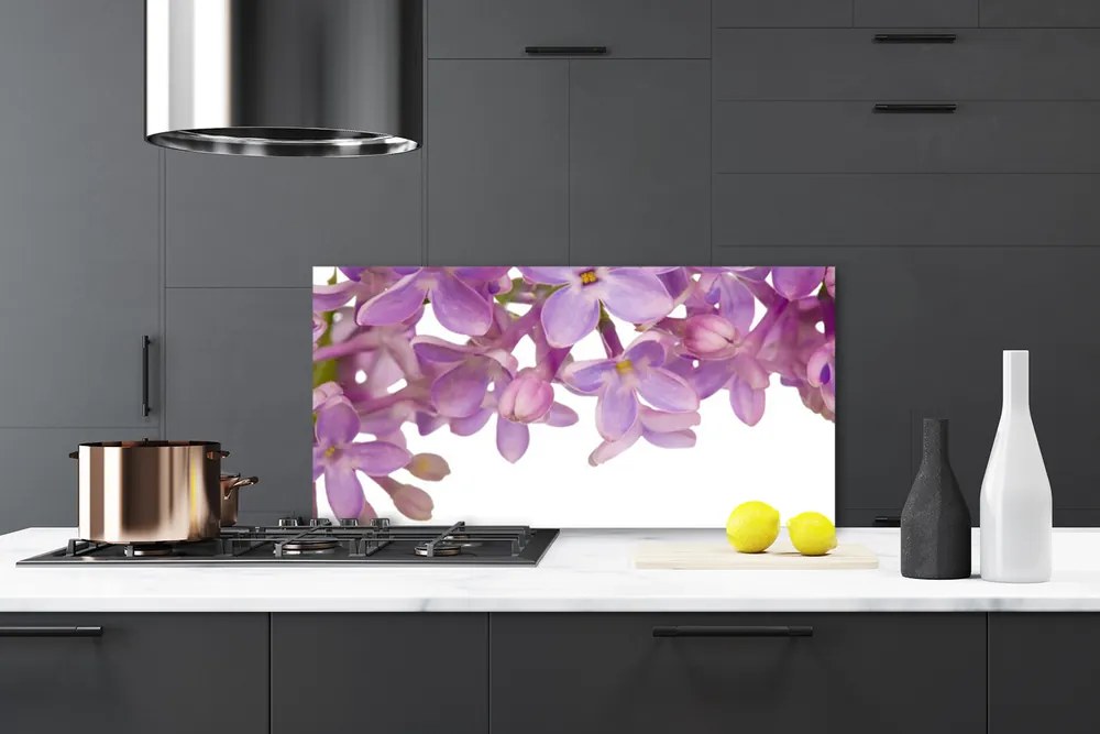 Szkło do Kuchni na Ścianę Kolorowa Łąka Na Szkle