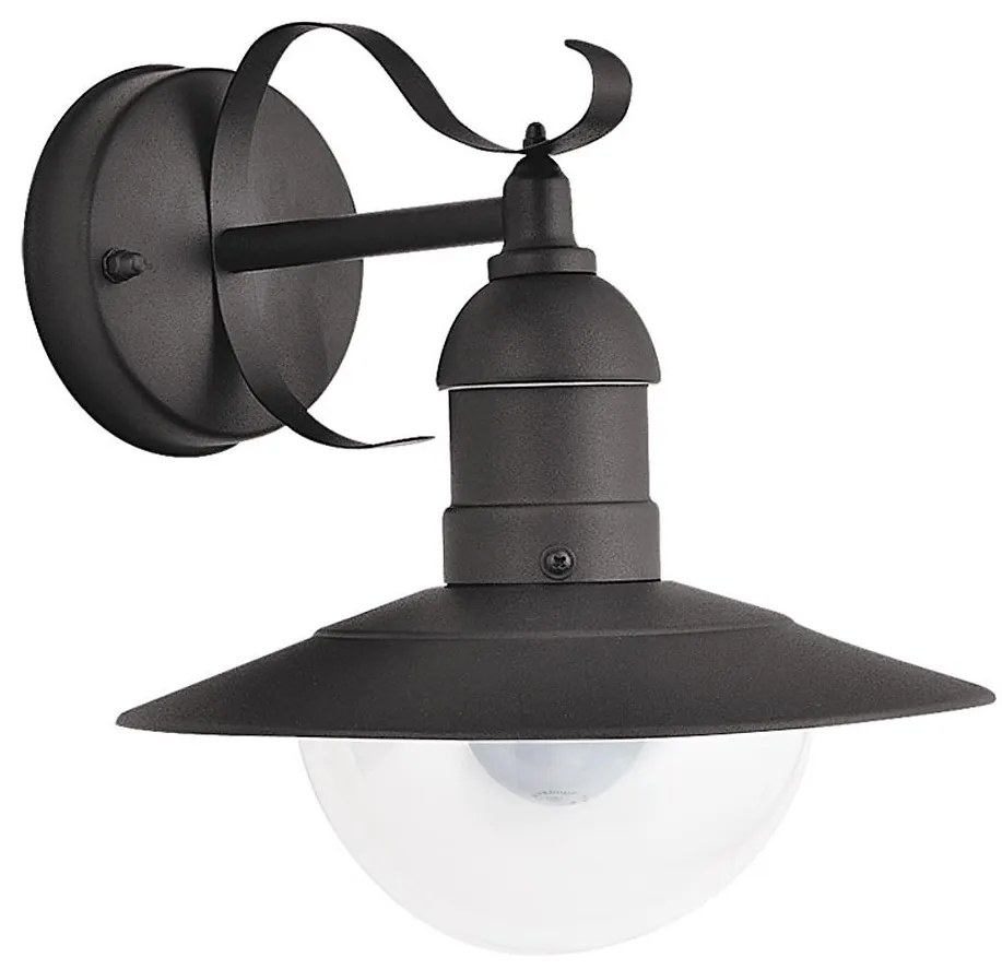 Brilagi - Zewnętrzny kinkiet MOLDE 1xE27/60W/230V IP44 czarny