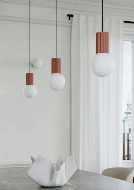 Nowoczesna beżowa lampa H6-S43