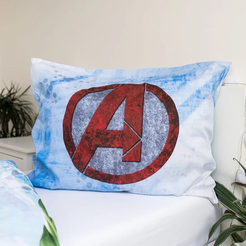Dziecięca bawełniana pościel Jerry Fabrics Avengers Heroes, 140x200 cm