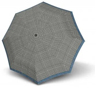 Mini Smart Glencheck - damski parasol składany