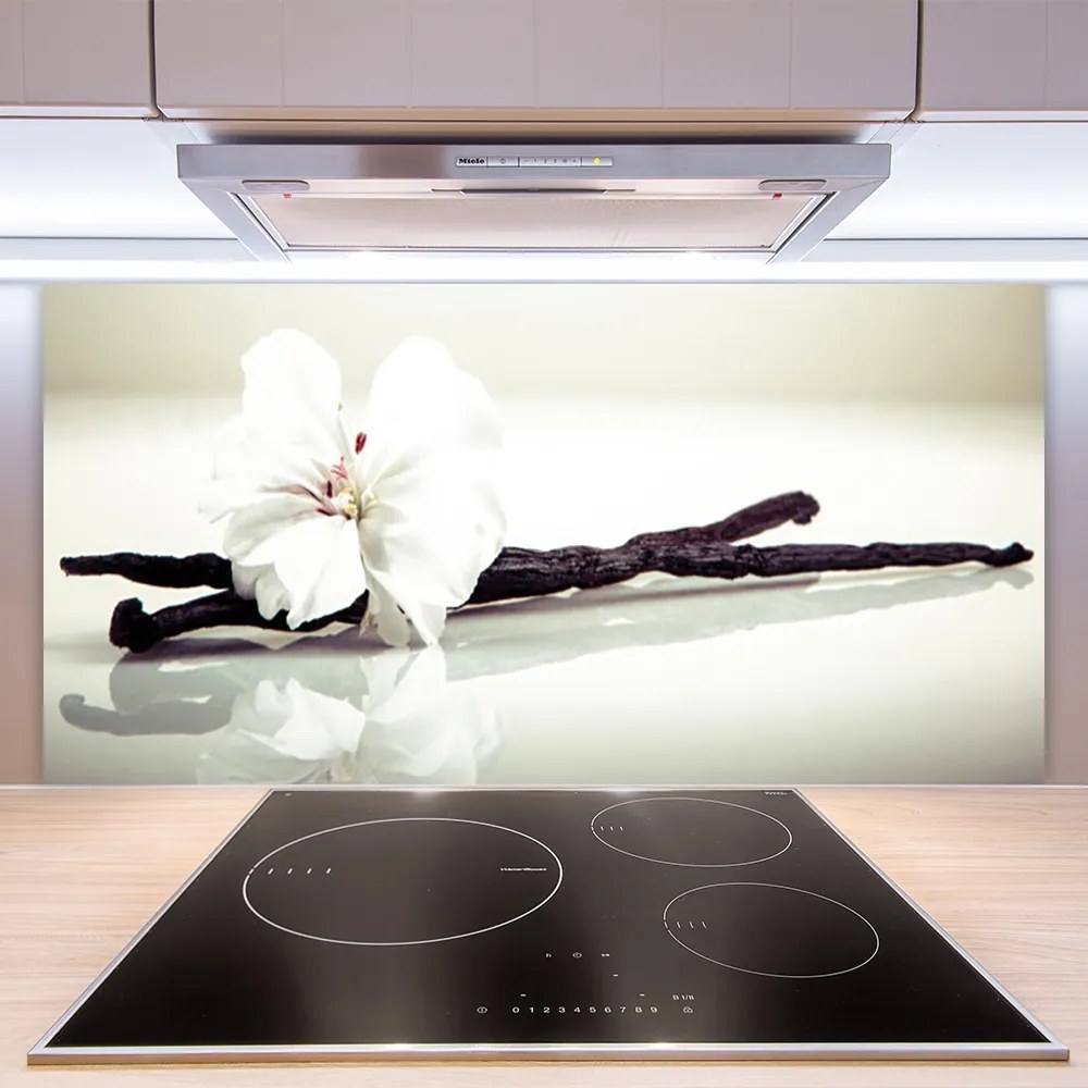 Panel Szklany Subtelna Elegancja Kwiatu