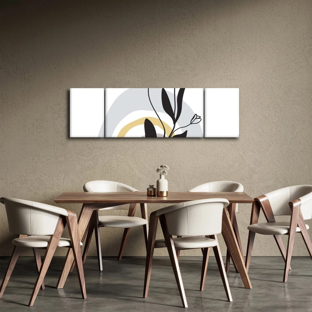 Obraz - Kwiaty w wazonie N⁰1 (170x50 cm)