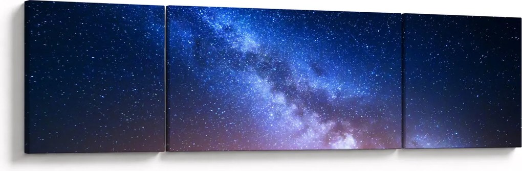 Obraz - Nocne piękno gwiazd (170x50 cm)
