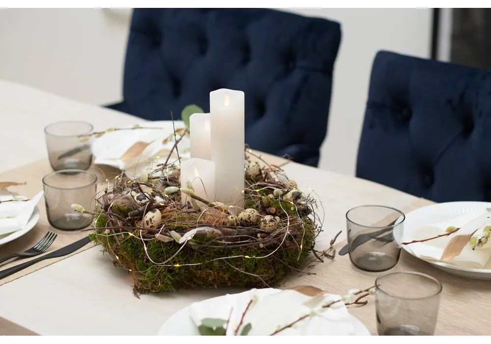 Biała dekoracja świetlna na baterie ø 5 cm Sara Exclusive – Sirius