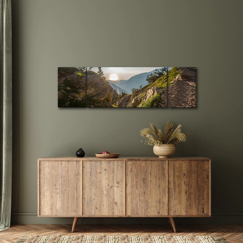 Obraz - Góra Olimp (170x50 cm)