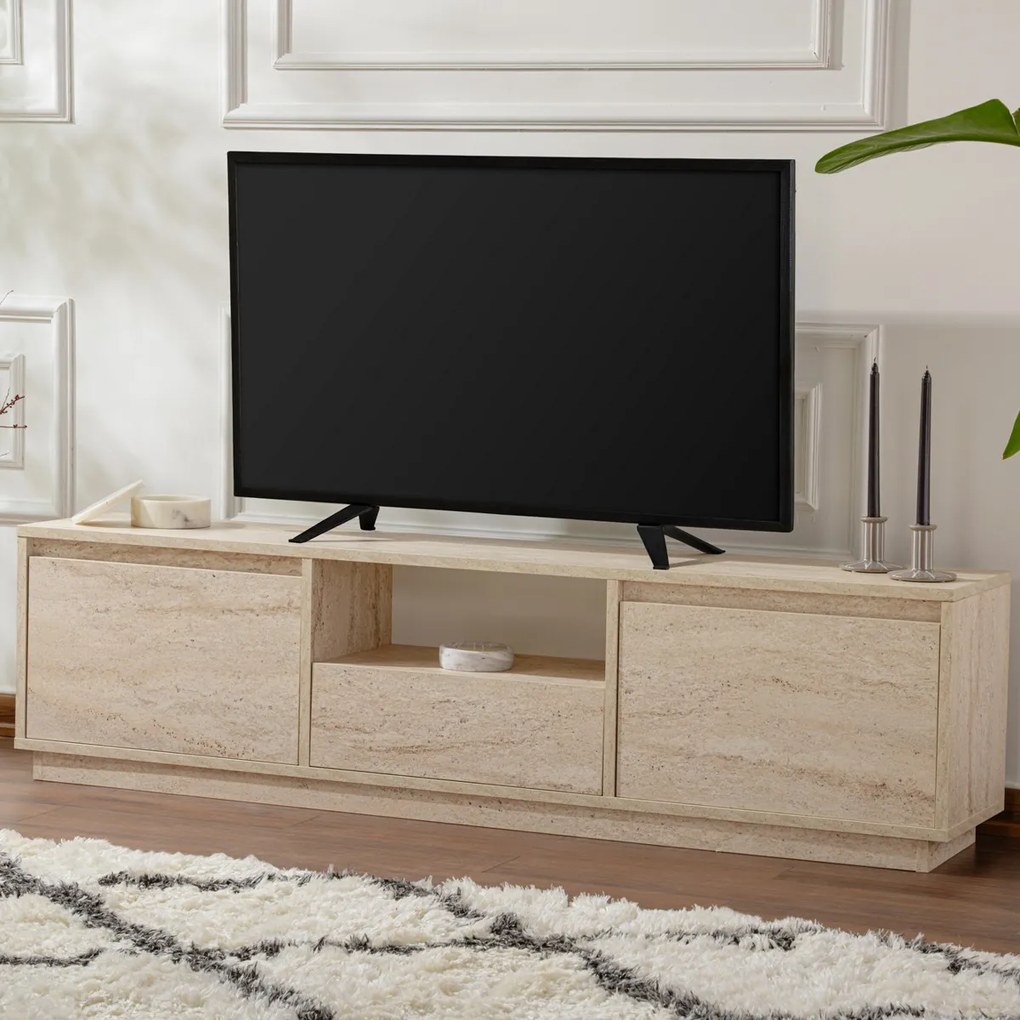 Stolik pod telewizor Vanguard Travertine