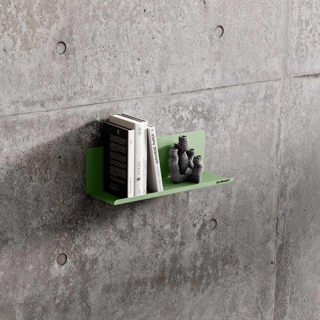 Półka wisząca JOANNE 400 mm, Fresh Style: pastelowy zielony